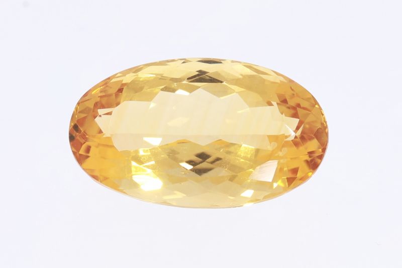 382010 Golden Topaz stone (Citrine/Sunehla) - 11.00 Carat Weight - Origin India