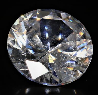 031725 Original American Diamond Gemstone (White Zircon) - 4.70 Carat Weight - Origin USA