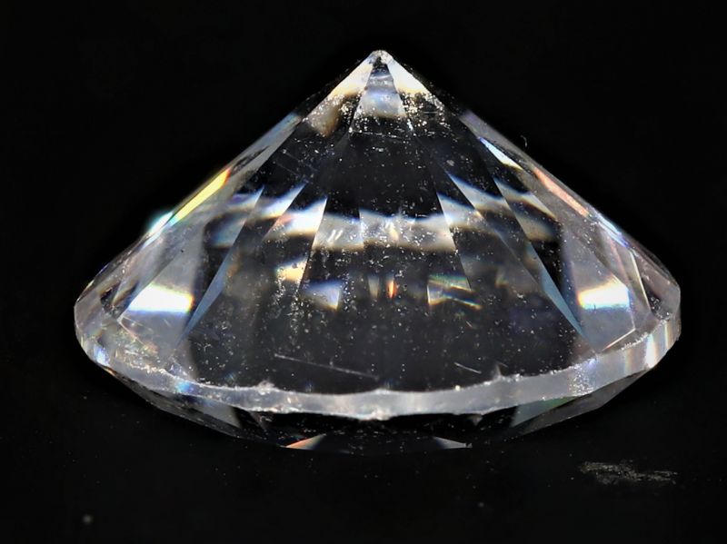 031725 Original American Diamond Gemstone (White Zircon) - 4.70 Carat Weight - Origin USA