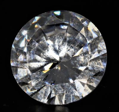 031727 Original American Diamond Gemstone (White Zircon) - 4.60 Carat Weight - Origin USA