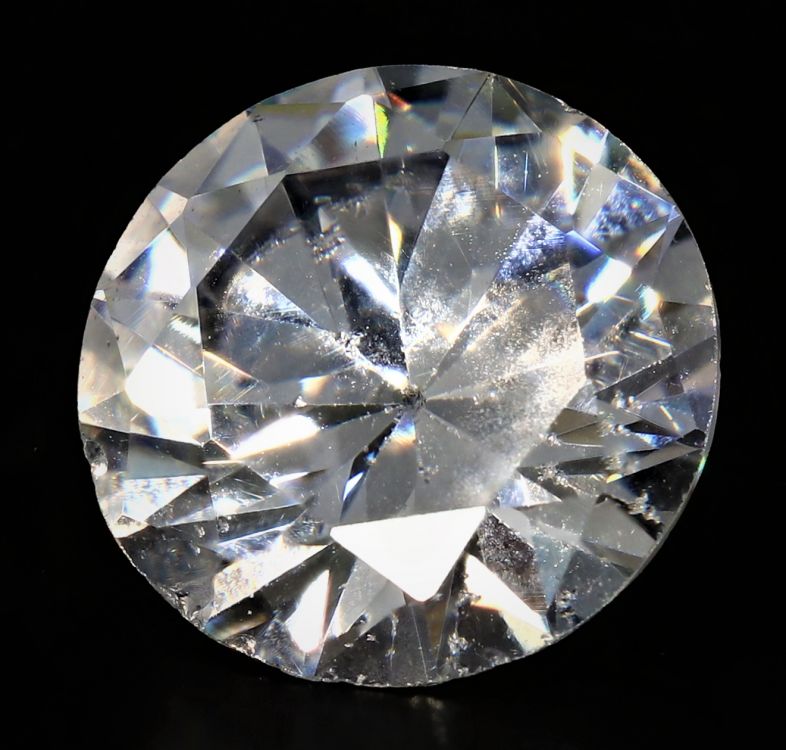 031729 Original American Diamond Gemstone (White Zircon) - 4.65 Carat Weight - Origin USA