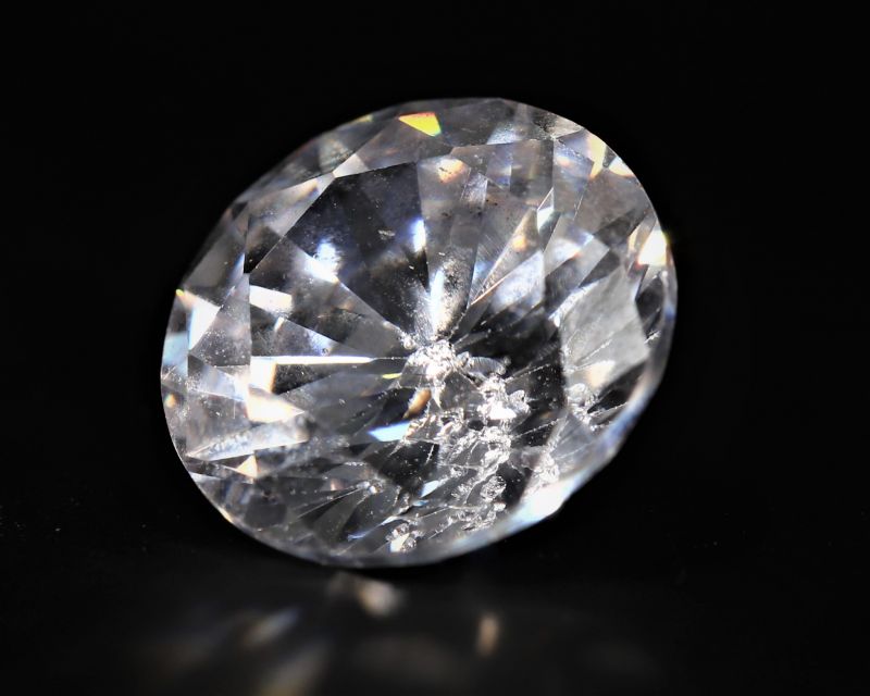 872021 Natural American Diamond Gemstone (White Zircon) - 11.25 Carat Weight - Origin USA