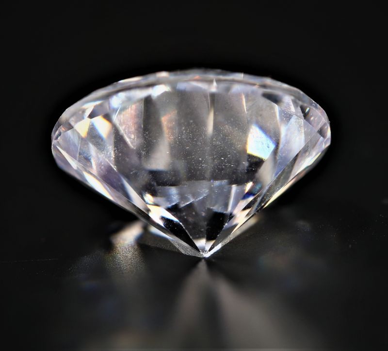 872025 American Diamond stone (White Zircon) - 11.00 Carat Weight - Origin USA