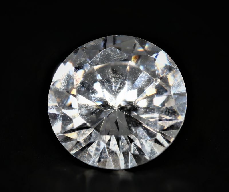 872025 American Diamond stone (White Zircon) - 11.00 Carat Weight - Origin USA