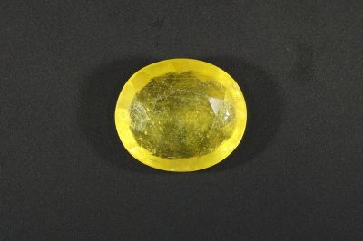 Yellow Sapphire Gemstone  Pukhraj Ratan 4.00 Carat Weight  Origin Thailand 742015