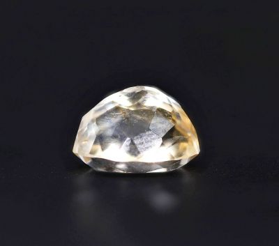 251745 Natural Golden Topaz stone (Citrine/Sunehla) - 5.95 Carat Weight - Origin India