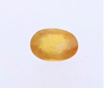 Yellow Sapphire stone  Pukhraj Ratan  4.35 Carat Weight  Origin Sri Lanka 131701