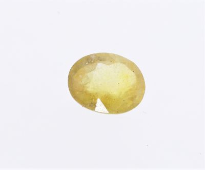 Yellow Sapphire stone  Pukhraj Ratan  4.95 Carat Weight  Origin Sri Lanka 131703