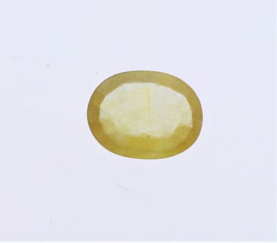 Yellow Sapphire stone  Pukhraj Ratan  3.65 Carat Weight Origin Sri Lanka 131726