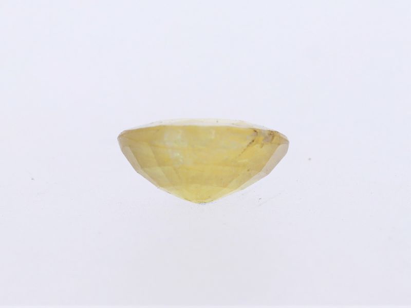 Natural Yellow Sapphire Gemstone - Pukhraj Ratan - 5.2 Carat Weight - Sri Lanka Origin 13155