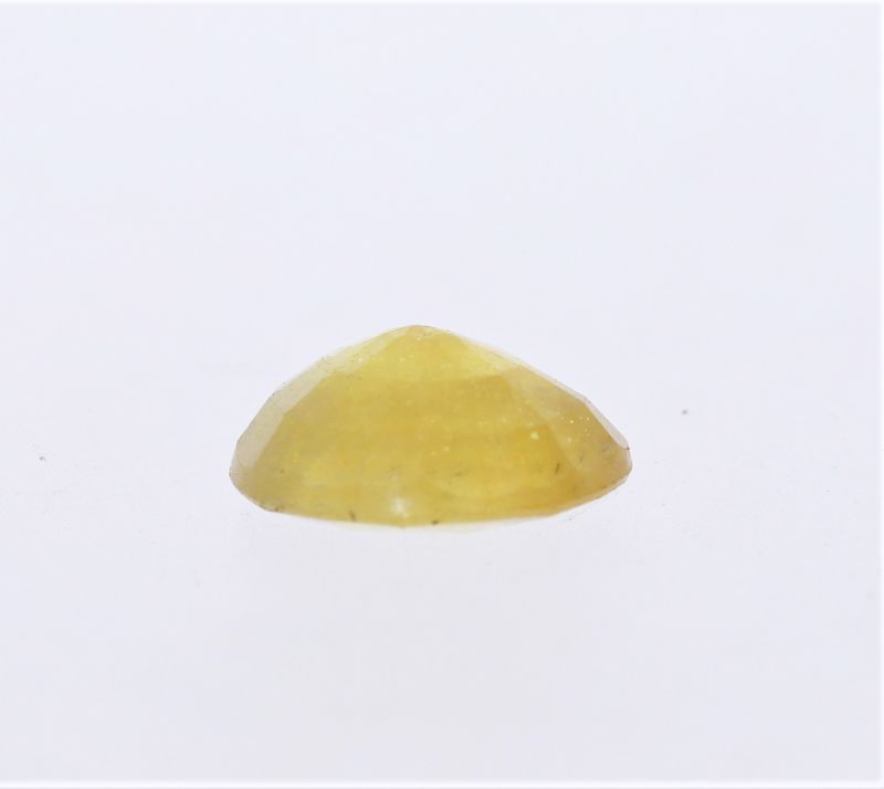 Natural Yellow Sapphire Gemstone - Pukhraj Ratan - 5.2 Carat Weight - Sri Lanka Origin 13155