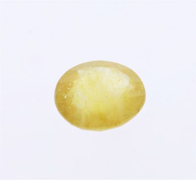 Yellow Sapphire stone  Pukhraj Ratan  4.65 Carat Weight  Origin Sri Lanka 131731