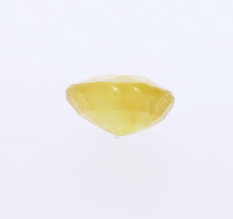 Yellow Sapphire stone  Pukhraj Ratan  4.65 Carat Weight  Origin Sri Lanka 131731