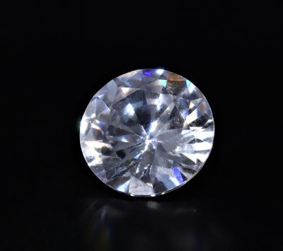 031743 Natural American Diamond Gemstone (White Zircon) - 6.25 Carat Weight - Origin USA