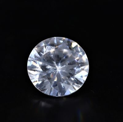 031744 Natural American Diamond Gemstone (White Zircon) - 4.65 Carat Weight - Origin USA