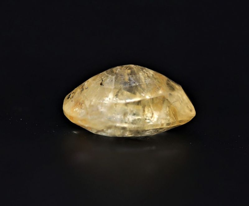 Yellow Sapphire Gemstone  Pukhraj Ratan  3.50 Carat Weight  Origin Sri Lanka 722022