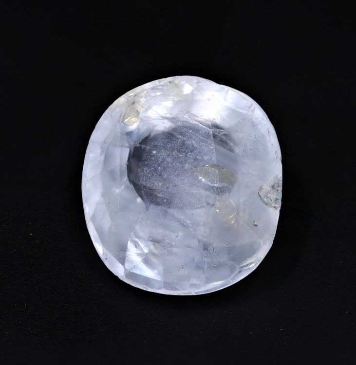 Natural Yellow Sapphire Gemstone  Pukhraj 6 Carat Weight  Origin Sri Lanka 722066