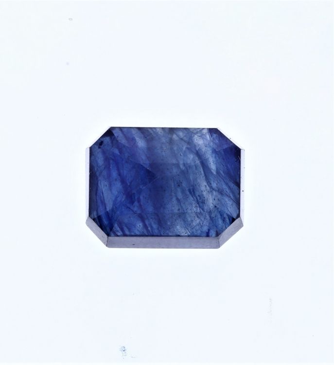 371736 Natural Blue Sapphire Gemstone (Neelam) -5.50 Carat Weight - Origin Thailand