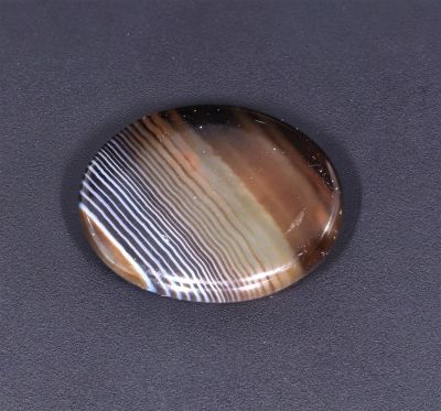 261729 Natural Sulemani Hakik Gemstone ( Agate Stone) - 7.70 Carat Weight - Origin India