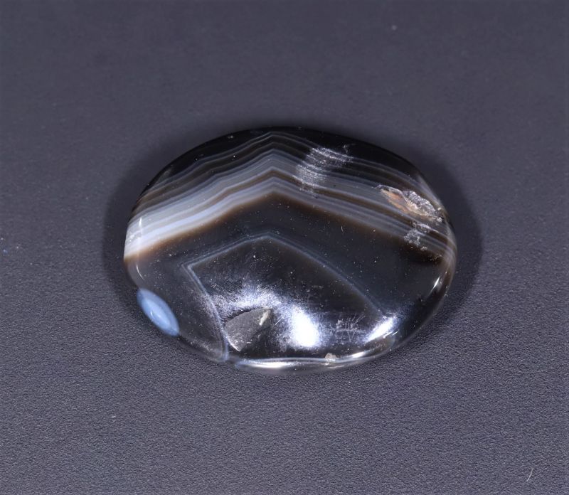 261731 Natural Sulemani Hakik Gemstone ( Agate Stone) - 8.40 Carat Weight - Origin India