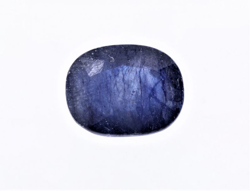 151707 Natural Blue Sapphire Gemstone (Neelam) -7.40 Carat Weight - Origin Thailand