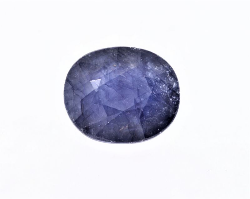 151712 Natural Blue Sapphire Gemstone (Neelam) -6.15 Carat Weight - Origin Thailand