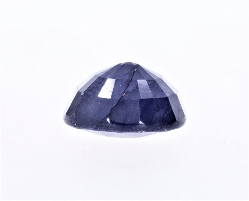 151712 Natural Blue Sapphire Gemstone (Neelam) -6.15 Carat Weight - Origin Thailand