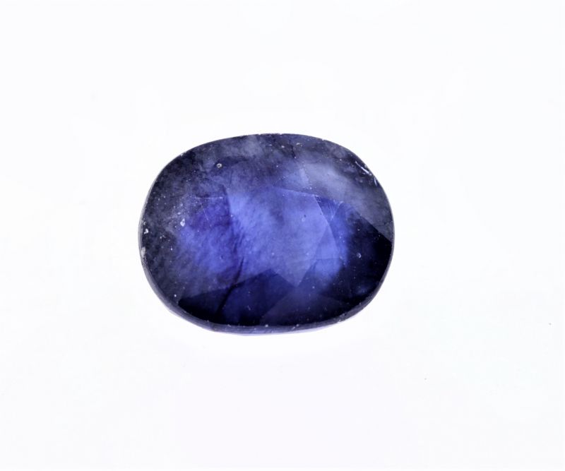 151714 Natural Blue Sapphire Gemstone (Neelam) -6.80 Carat Weight - Origin Thailand