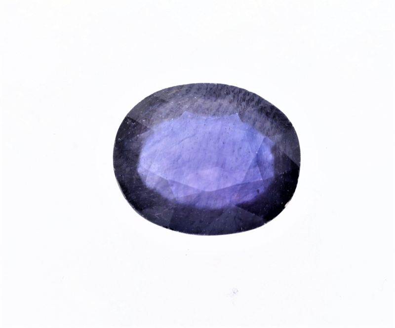 151717 Natural Blue Sapphire Gemstone (Neelam) -7.55 Carat Weight - Origin Thailand