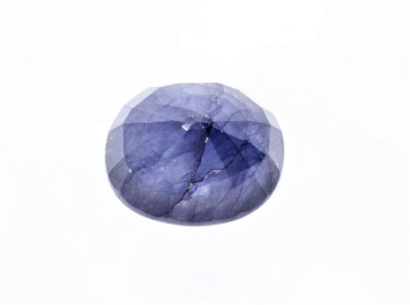 151719 Natural Blue Sapphire Gemstone (Neelam) -10.75 Carat Weight - Origin Thailand