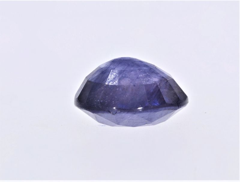 151726 Natural Blue Sapphire Gemstone (Neelam) -7.90 Carat Weight - Origin Thailand