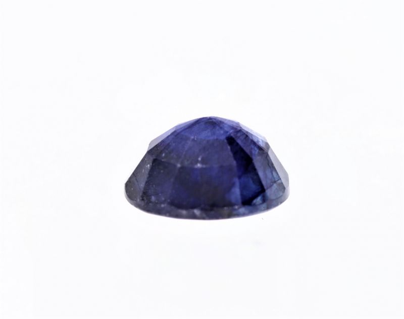 151739 Natural Blue Sapphire Gemstone (Neelam) -7.15Carat Weight - Origin Thailand