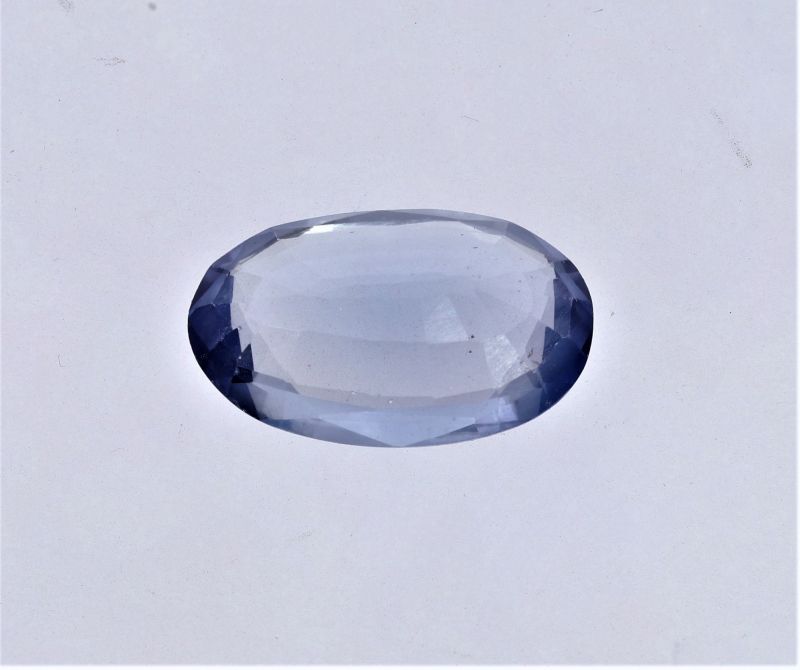 662017 Certified Iolite (Kaka Neeli) 6 Carat Weight Origin India