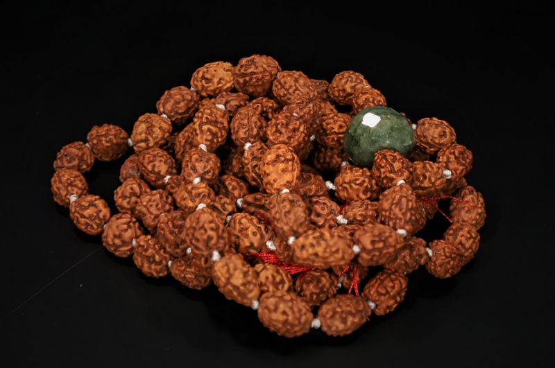 3 Mukhi Rudraksh Mala (Indonesia) With Z Stone