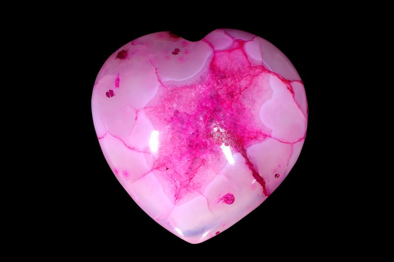 DRUZY AGATE HEARTE-RPHA202005