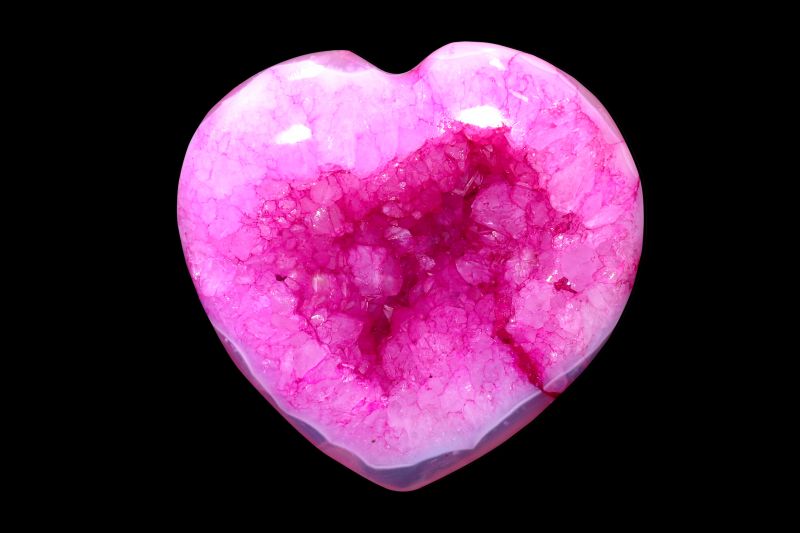 DRUZY AGATE HEARTE-RPHA202005