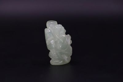 Ganesh Murti green Jade Stone