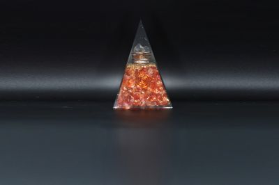 Red agate stone+Pansil+ORA+Pyramid-SJRER_PS_134