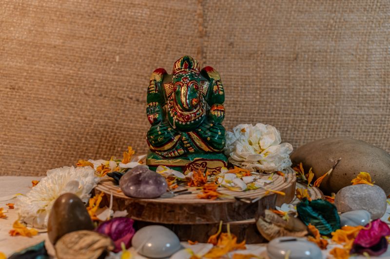 Jade Stone Small Ganesh Ji