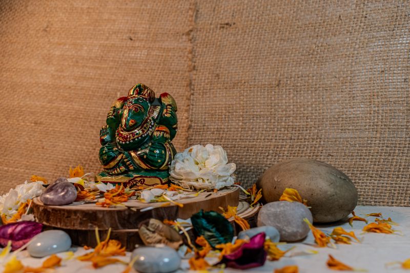 Jade Stone Small Ganesh Ji