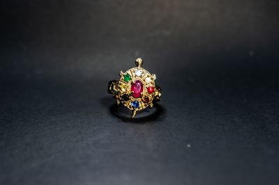 Navratna Panchdhatu Tortoise RIng-A22067