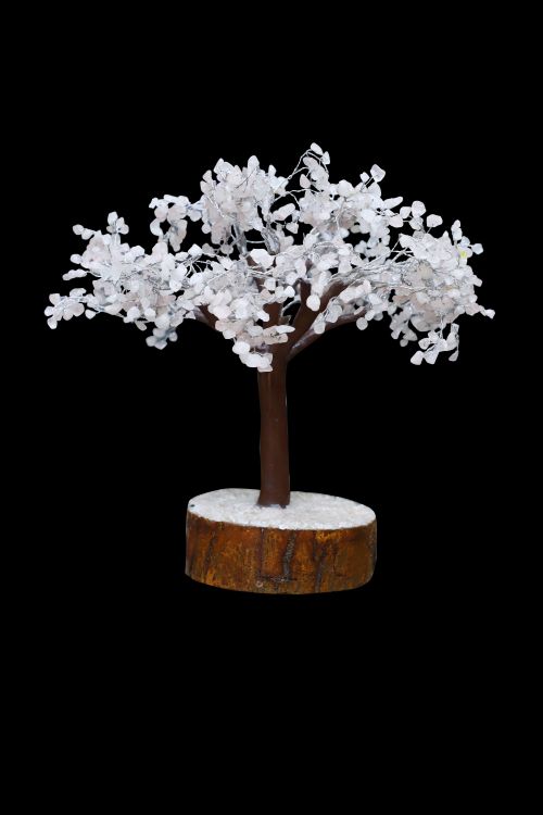 sphatik stone crystal tree