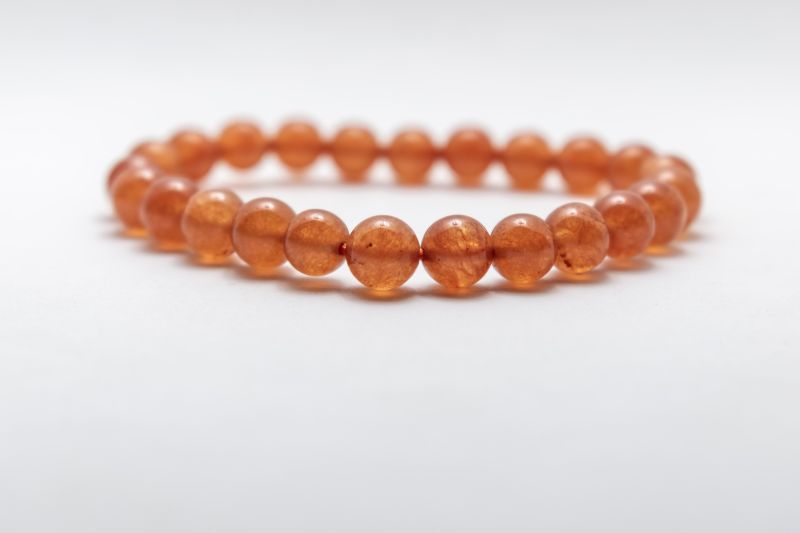 Orange Hakik Bracelet-A22095