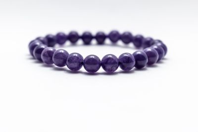 Purple Hakik Bracelet-A22097