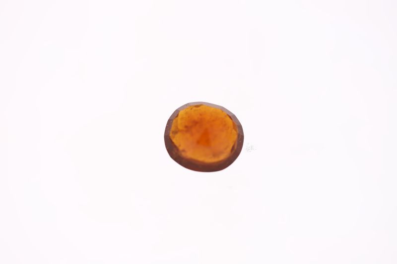 A22128_Stone Hessonite Garnet (Gomed) _ 6.6 Carat Weight Origin Sri Lanka