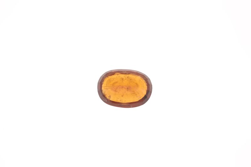 A22130_Stone Hessonite Garnet (Gomed) _ 6.8 Carat Weight Origin Sri Lanka