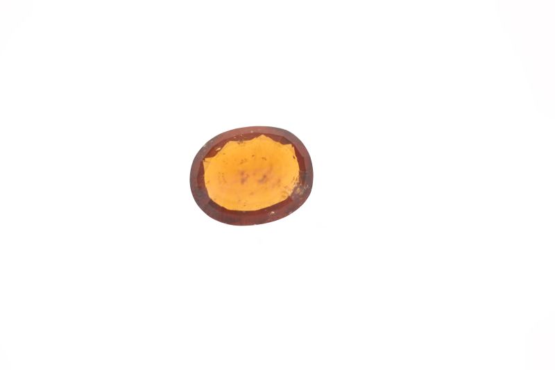 A22133_Stone Hessonite Garnet (Gomed) _ 7.9 Carat Weight Origin Sri Lanka