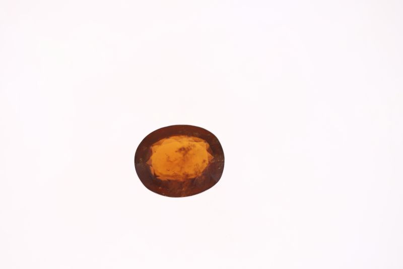 A22135_Stone Hessonite Garnet (Gomed) _ 9.1 Carat Weight Origin Sri Lanka