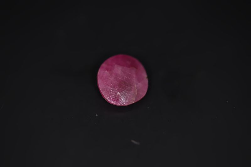 A22150_Natural Ruby gemstone (manik) 7.2 Carat Weight Origin Mysore